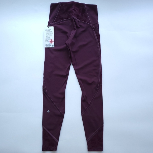 🍋NWT Lululemon Wunder Under High-Rise Tight* Flocked 28" - Picture 7 of 13